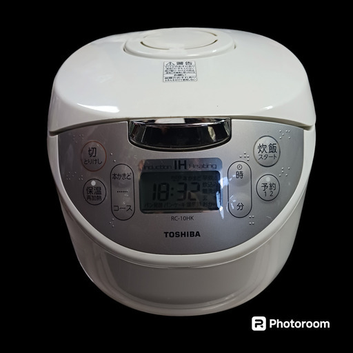 (ご予約済み)(中古)TOSHIBA IH炊飯ジャー RC-10HK