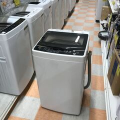 洗濯機 7kg アクア AQW-G50HJ 2019年製 W(幅)52.5×D(奥行き)50.0×H(高さ)89.0cm ※クリーニング済み
