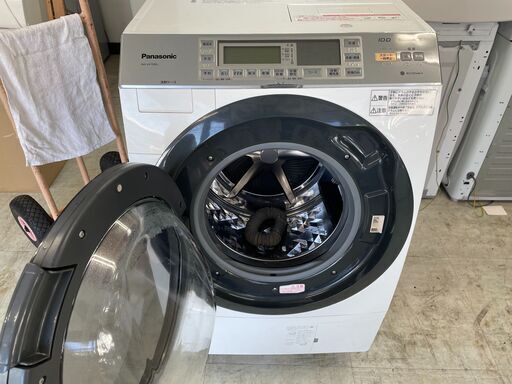 Panasonic10Kドラム式洗濯乾燥機　2015年製　分解クリーニング済！