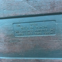 コールマンのクーラーボックスの画像