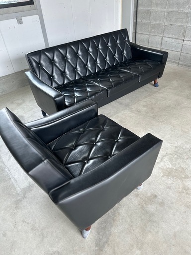 カリモク60  3シーター　1シーター  3人掛け1人掛けソファ　セット　(大阪府堺市
)