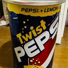 PEPSI ドリンク　ブリキ缶　レトロの画像