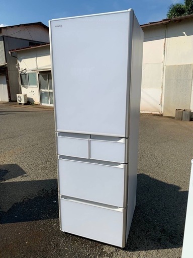 ♦️ 日立ノンフロン冷凍冷蔵庫【2019年式】R-S40J(XW)