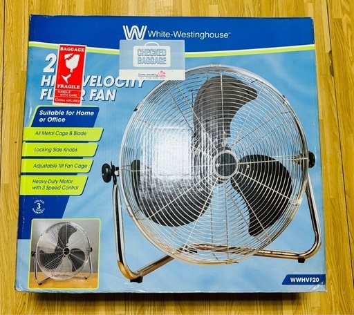 特大　扇風機　ハワイ購入　【新品・未使用・未開封】