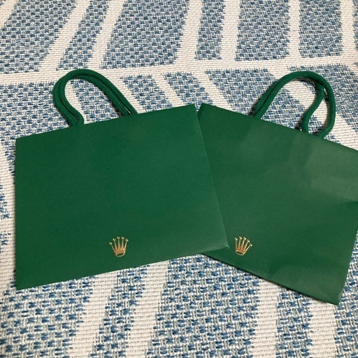 ローレックスの紙袋　2枚