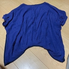 最終値下 
青いTシャツ