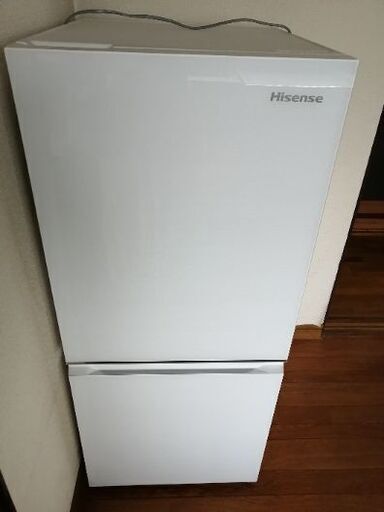 Hisense(ハイセンス) 冷蔵庫 ガラスホワイト HR-G13C-W ［幅48.1cm /135L /2ドア /右開きタイプ /2023年］