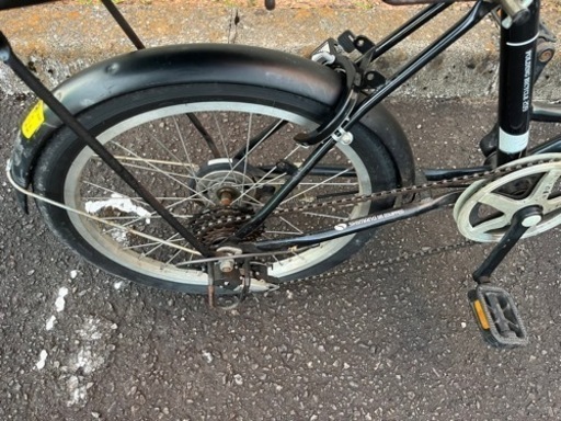 6段変速 20インチ 折り畳み自転車 
