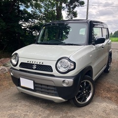 ハスラーGターボ4WD人気のパールツートン車検令和7年10月