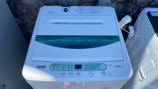 2019年製洗濯機 ヤマダ電気 4.5kg