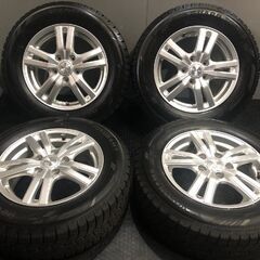 【YOKOHAMA ice GUARD iG60 195/65R15】スタッドレス【DUFACT 15インチ 6J5HPCD114.3+53】20年製 バリ溝 ヴォクシー ノア等　(KTM070)