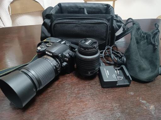 Nikon　D60 ダブルズームセット　バック付き