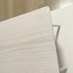 ローテーブル　ホワイトの画像