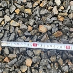 取引中 日程調整中 砕石砂利 土嚢袋 20袋 引き取り限定の画像