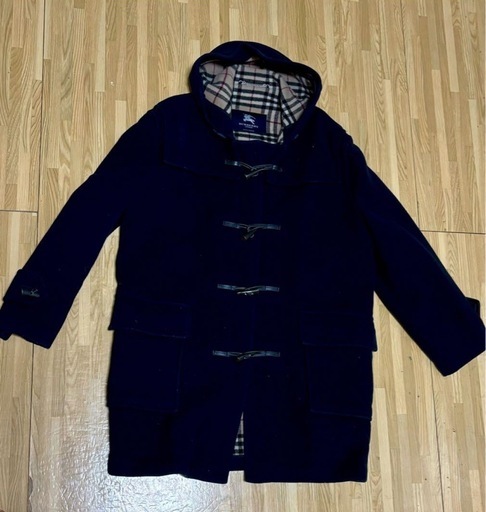 バーバリー　ロンドン　イングランド　ダッフルコート ブラック