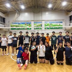 ★日程変更【8/17（土）バレー参加者募集】男女混合6人制バレー...