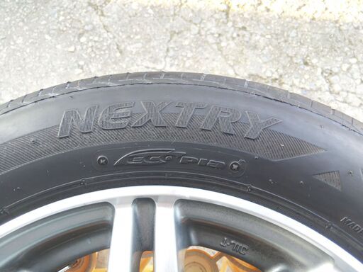 ①軽自動車用アルミホイール付きタイヤ13インチ  4本セット