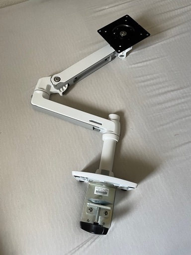 【金曜限定価格！】ERGOTRON エルゴトロン LX デスク モニターアーム ホワイト/白 34インチ(3.2~11.3kg)まで VESA規格対応