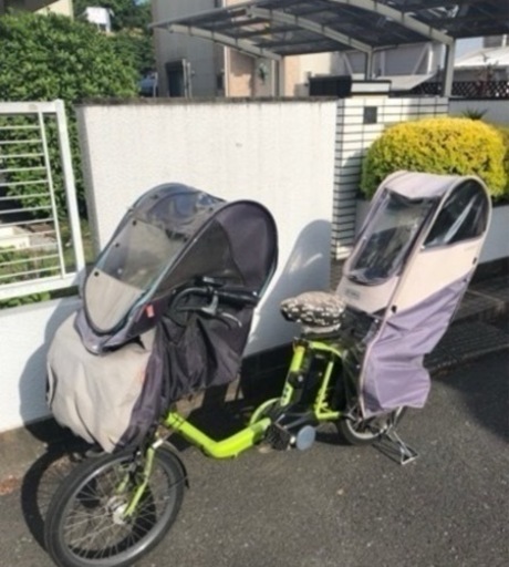 【バッテリー新しい】電動アシスト自転車