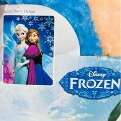 ディズニー　アナと雪の女王　毛布の画像