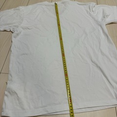 ユニクロ Tシャツ 白 ホワイト L　サイズの画像