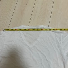 ユニクロ Tシャツ 白 ホワイト L　サイズの画像