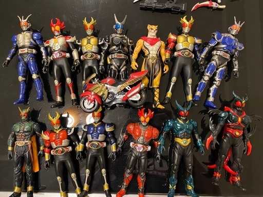 仮面ライダーアギト　怪獣セット