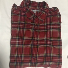 UNIQLO ネルシャツ　Lサイズの画像