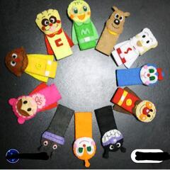 【急募】アンパンマン指人形をフェルトで作れませんか？