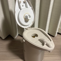 お話中【美品】温冷対応 象印 ZOJIRUSHI  ガラスマホービン 2.2L 押すだけポットの画像
