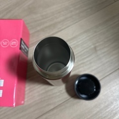 【新品未使用】スリム真空ステンレスボトル 220ml  ピンクの画像