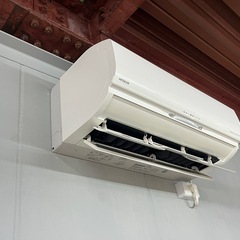 メーカーお任せ新品エアコン2.5kw 主に8畳用  工事込みの画像
