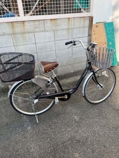 シティーバイク　26インチ変速付　オートライト　自転車