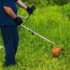 草刈りします
