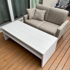 【極美品】ニトリ ソファテーブルセット