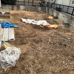 庭草刈りこの部分持ち帰り