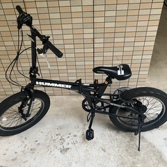 ハマー[HUMMER] FDB206FAT-BIKE 20インチ折りたたみ自転車の画像