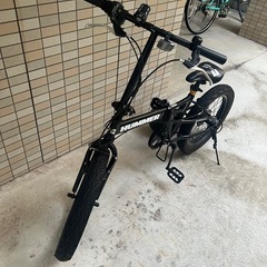 ハマー[HUMMER] FDB206FAT-BIKE 20インチ折りたたみ自転車の画像
