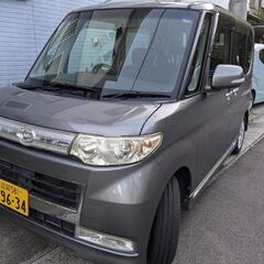 タントカスタム　車検7年8月まで　すぐ乗れます!