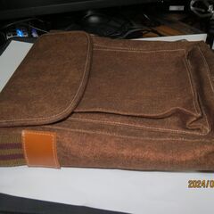 【新品未使用品　キャンバス地ショルダーバッグ】の画像