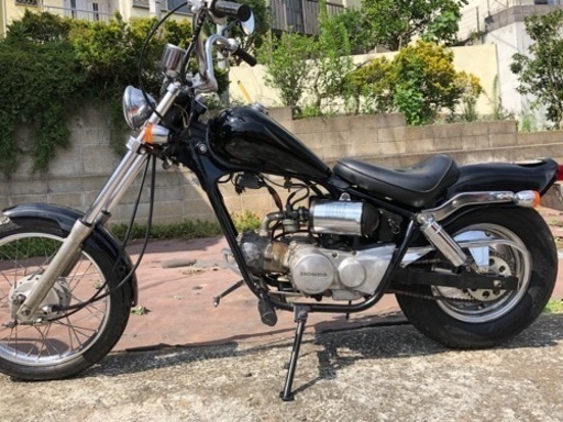 【原付50㏄バイク車体】ホンダ　ジャズ50（JAZZ）アメリカン@神奈川県川崎市麻生区より