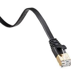 サンワサプライ LANケーブル CAT7 (10m) フラット ...