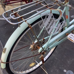 自転車　ママチャリの画像
