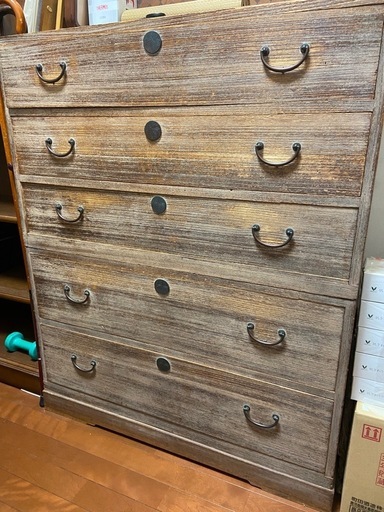 桐箪笥　桐タンス　アンティーク家具(引き渡し先決まりました!)
