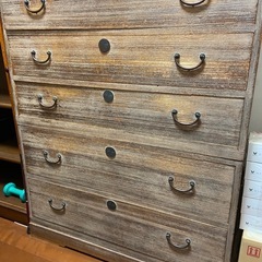 桐箪笥　桐タンス　アンティーク家具(引き渡し先決まりました!)