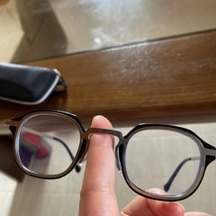 伊達メガネの画像