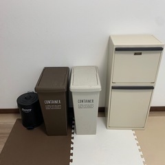 ゴミ箱　２５ℓ 分別　ペダル式ミニの画像