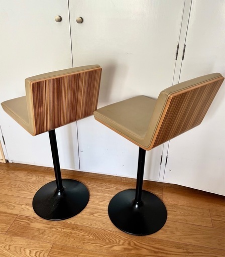 【2個セット】MARINE STOOL　カウンターチェア　ハイスツール　バースタンド