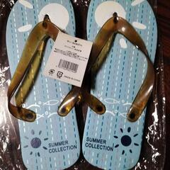 お値下げしました❢（20%OFF）未使用品　ビーチサンダル　ゴム草履の画像
