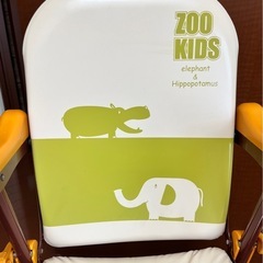 【お譲り先決定】食事用折り畳み式ベビーチェアの画像